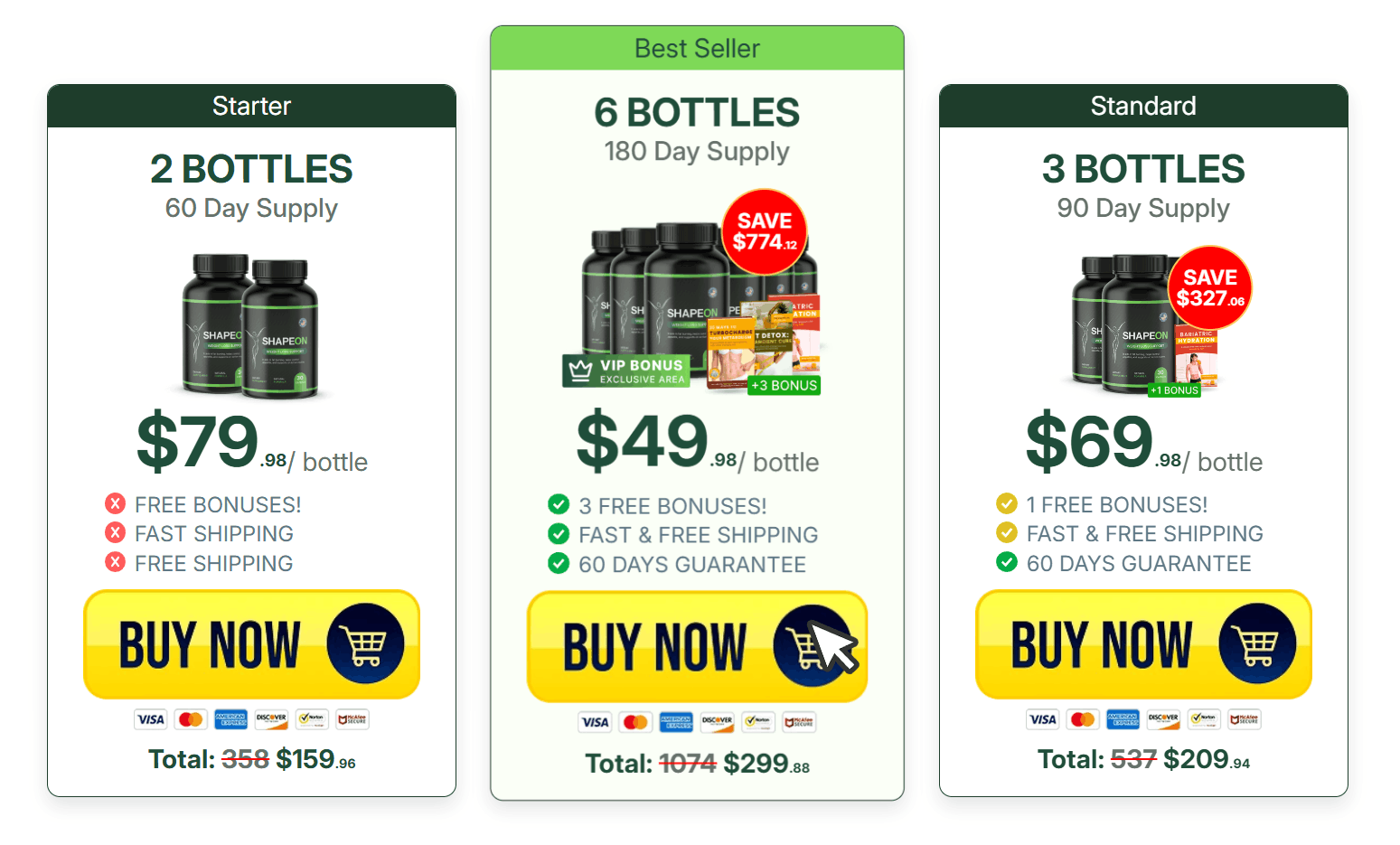 ShapeON discount